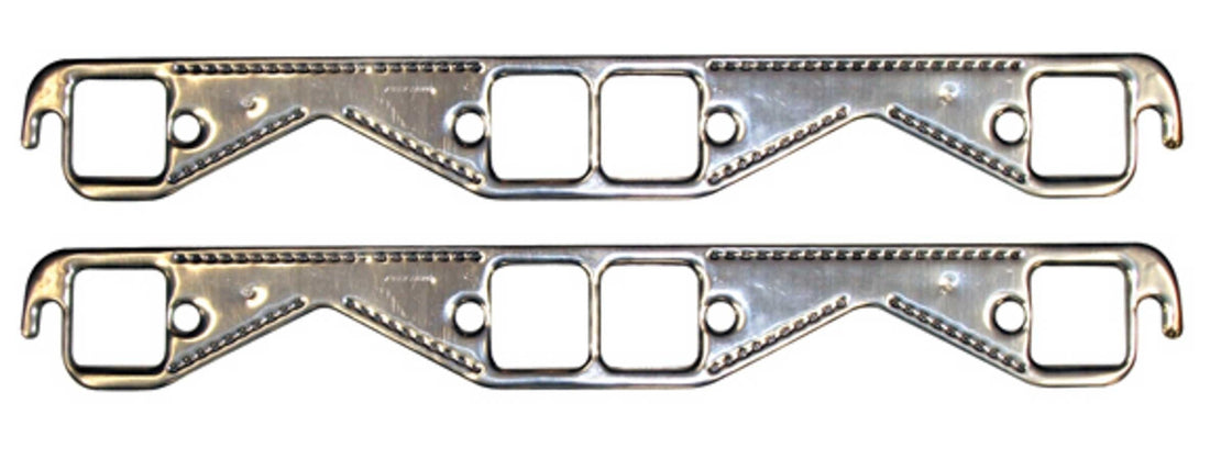 SBC Aluminum Header Gasket Kit - Sq. Port - 67921