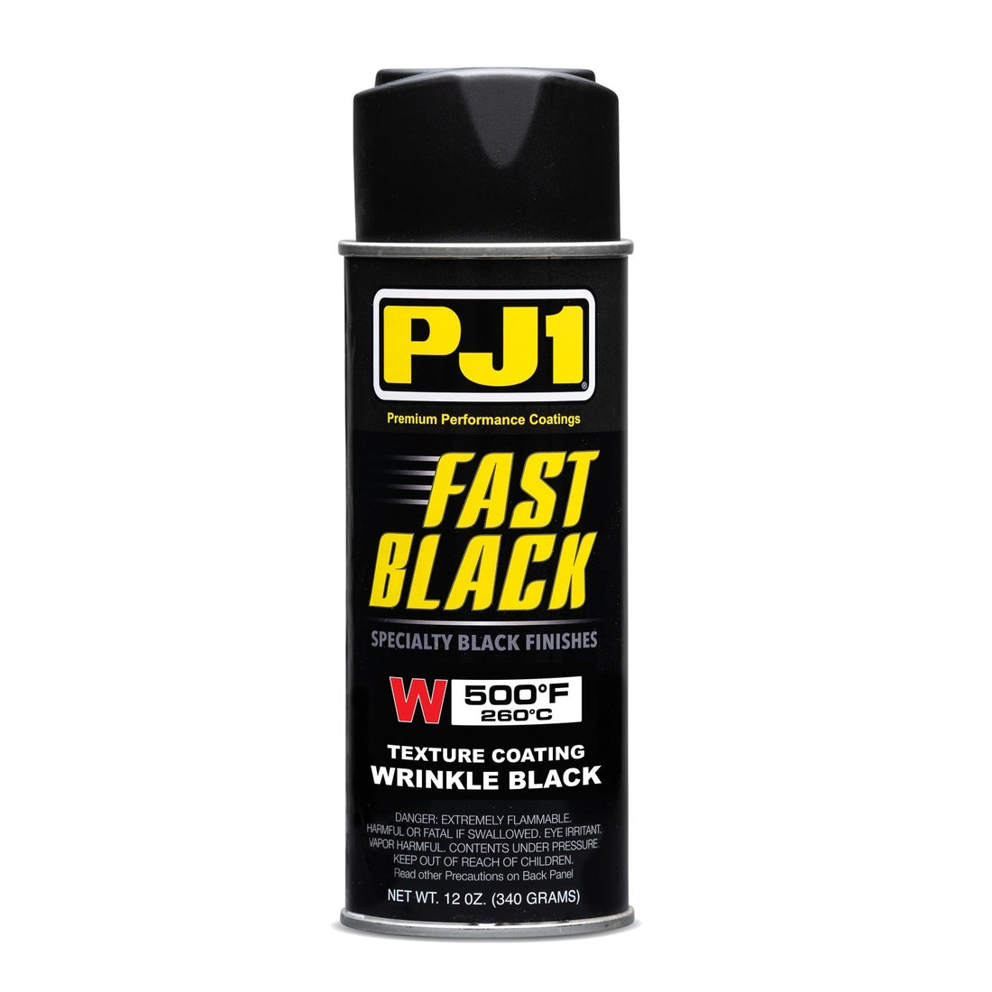 Black Wrinkle Paint 350degF 11oz - 16WKL