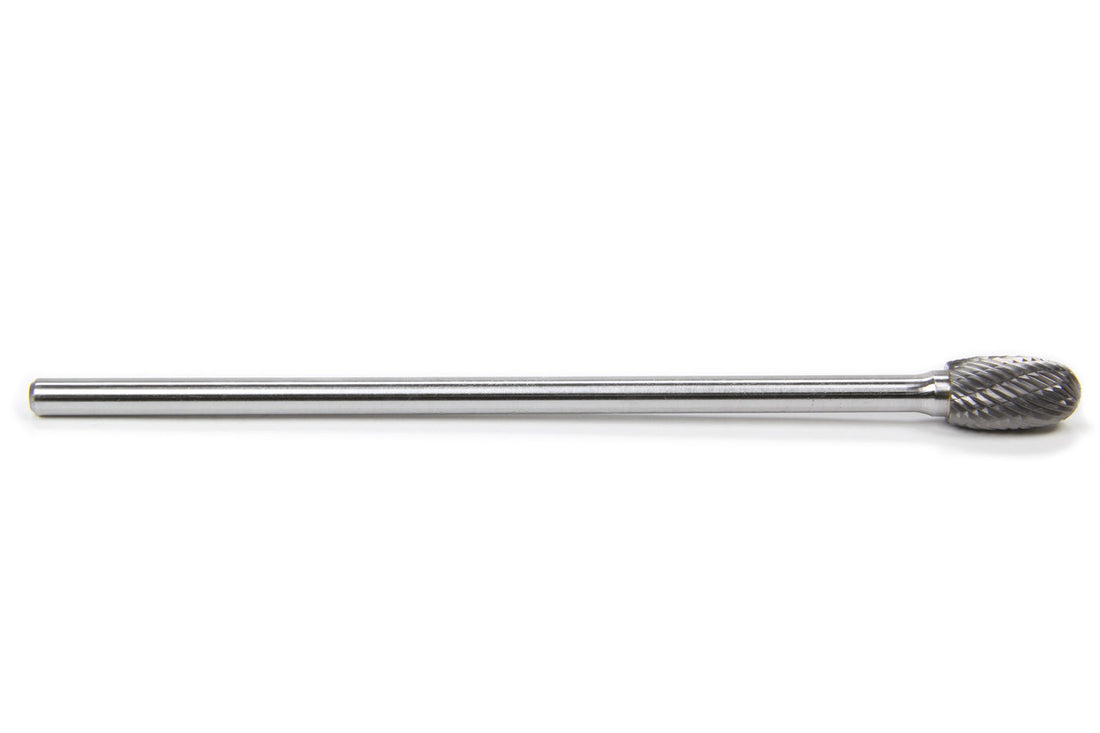 Carbide Burr - Dbl Cut Solid 1/2 Oval w/6in Shk - POW355606
