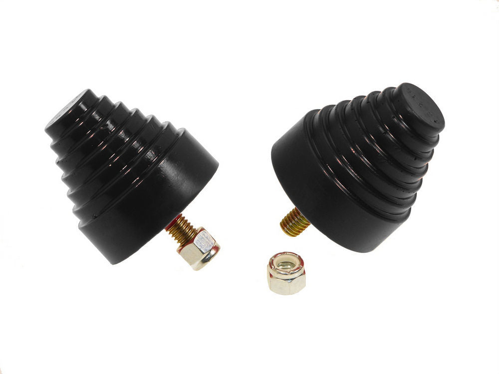Bump Stop 2-1/4 x 2-1/4 Stepped Cone Pair - 191318BL