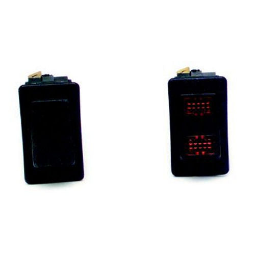 Black Rocker Switch w/o Lights - 80400
