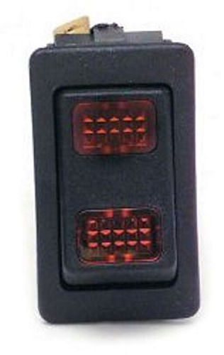 Rocker Switch Red - 80403