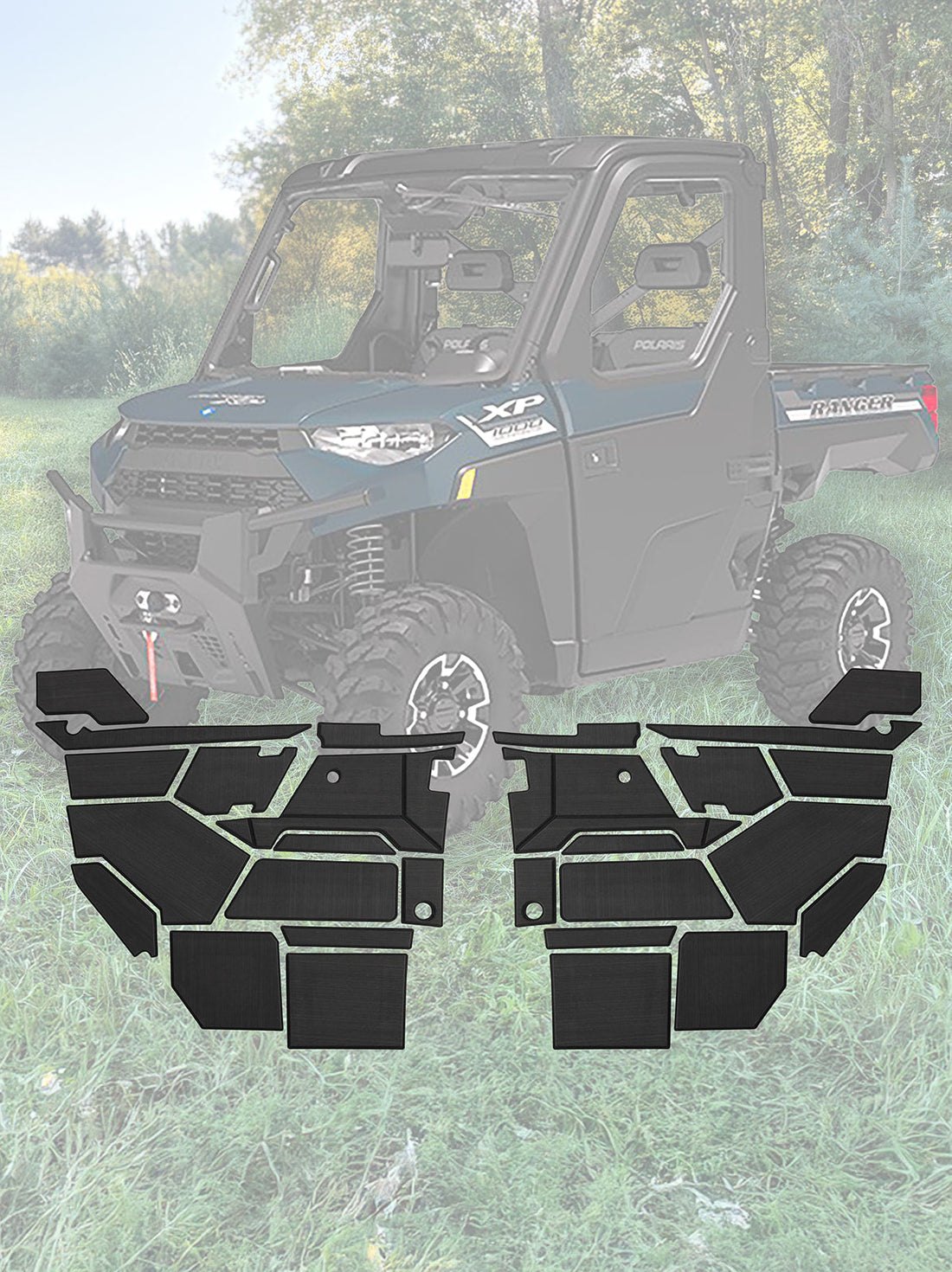 Terick EVA Foam Door Panel Kit for Polaris Ranger XP 1000