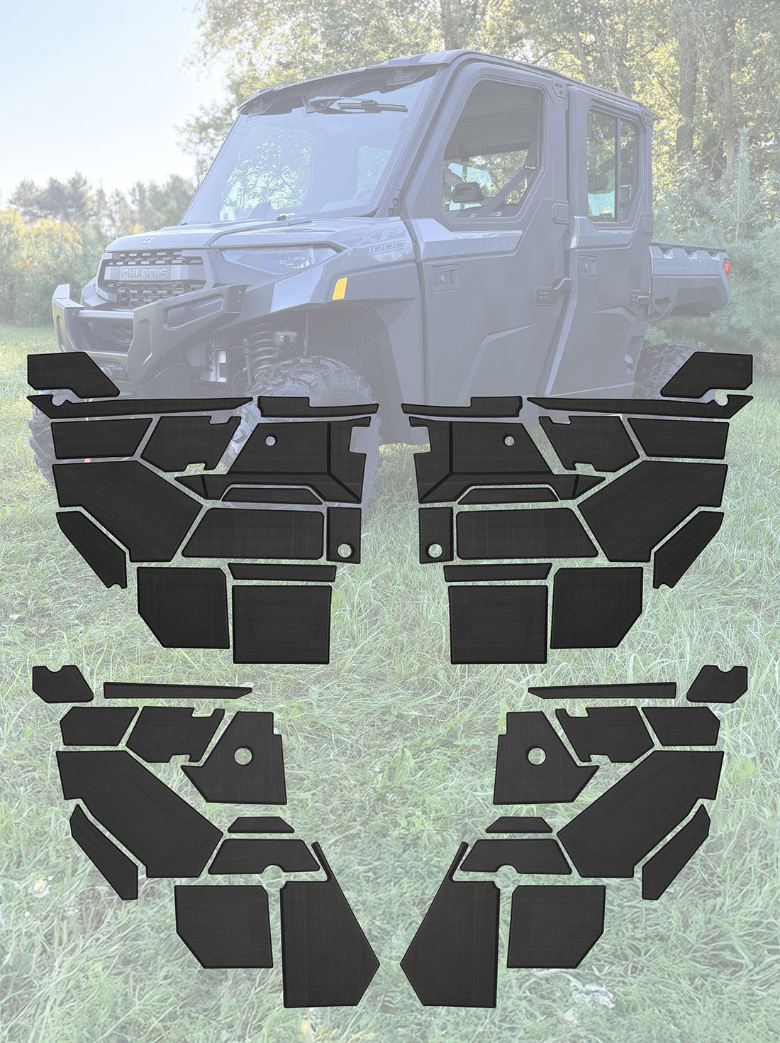 Terick EVA Foam Door Panel Kit for Polaris Ranger XP 1000