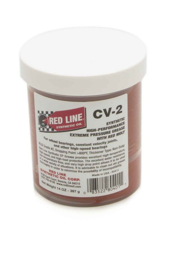 CV-2 Synthetic Grease 14oz Jar - RED80401