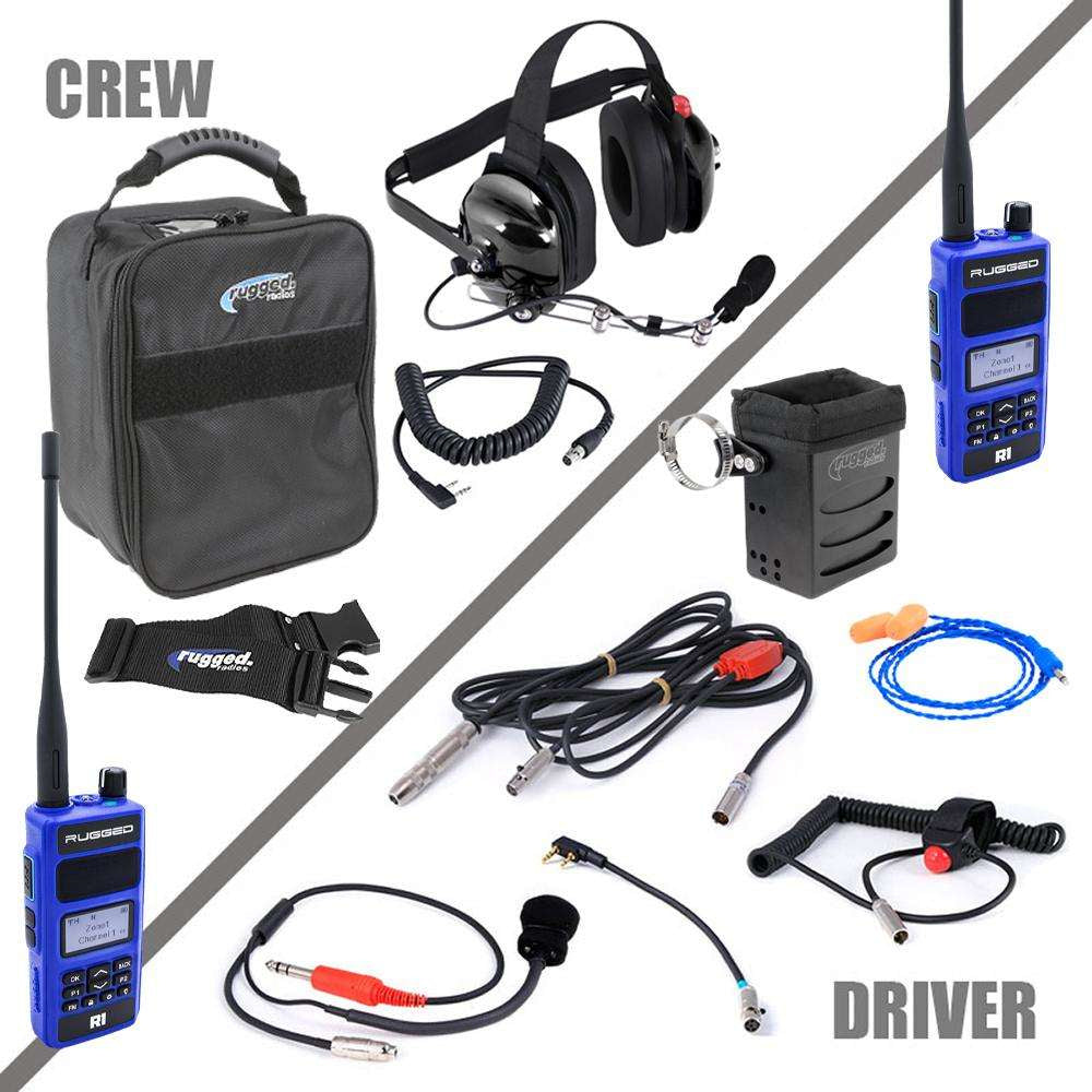 Radio System Complete Team NASCAR R1 UHF/VHF - NASCARR1