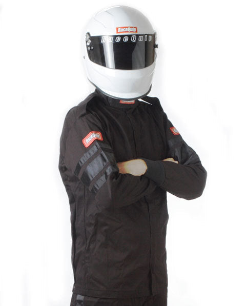 SFI-1 1-L JACKET  BLACK MEDIUM