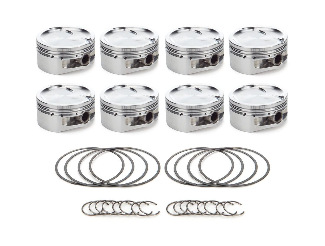 GM LS Dished Piston Set 4.125 Bore -23.5cc - 1001171