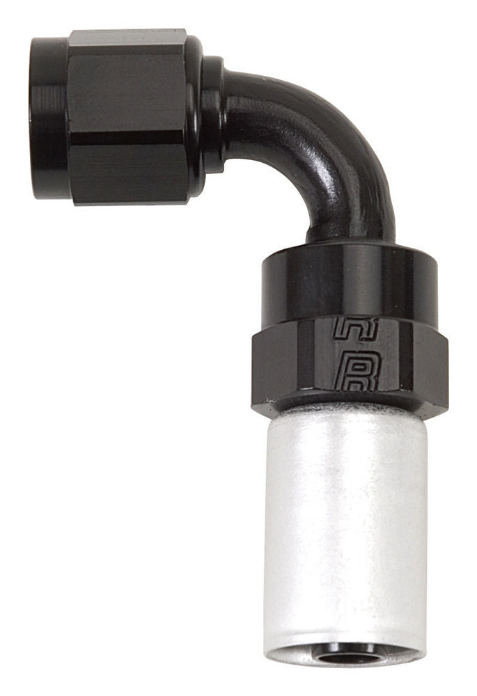 #6 90 Deg Hose Fitting P/C Crimp-On - 610483