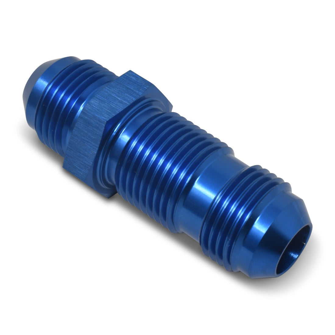 4AN Str Bulkhead Blue - 661170