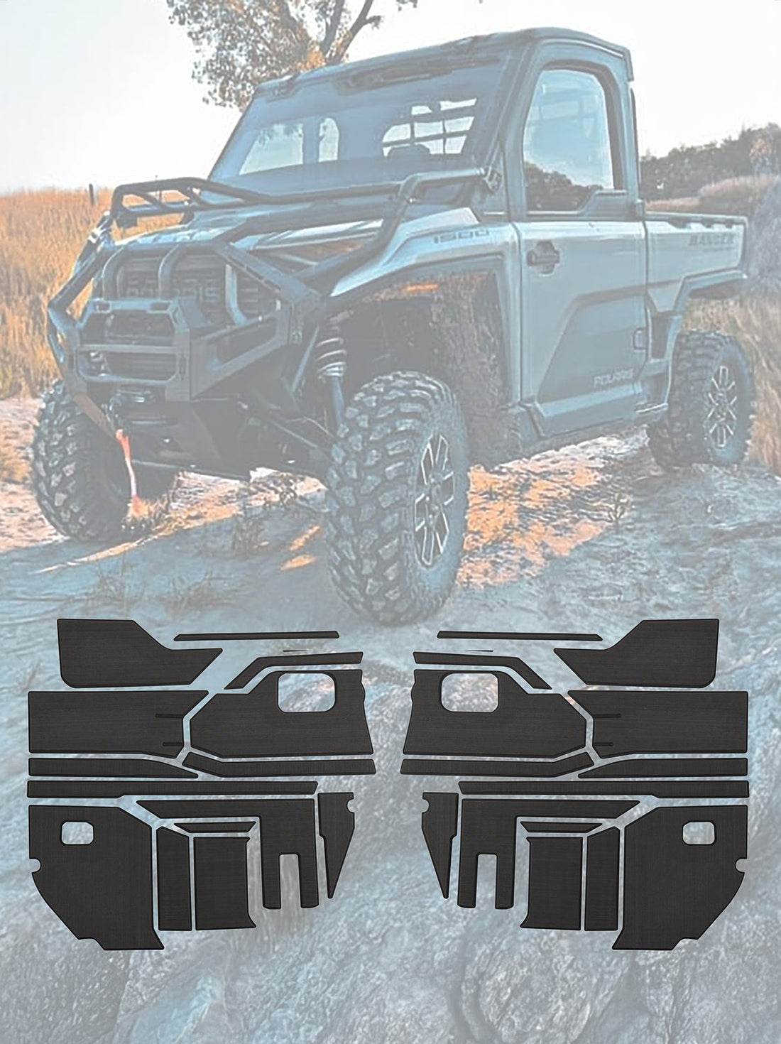 EVA Foam Door Panel / Tunnel Kits Polaris Ranger XD1500 - image 18