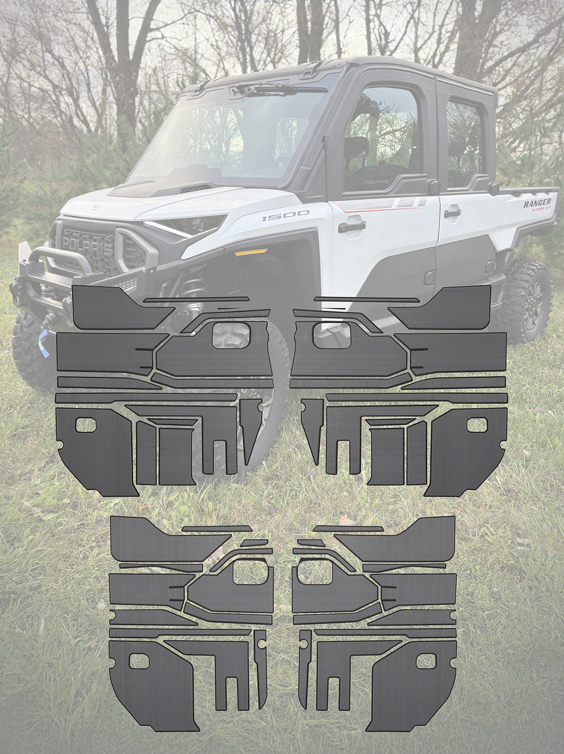 EVA Foam Door Panel / Tunnel Kits Polaris Ranger XD1500 - image 19