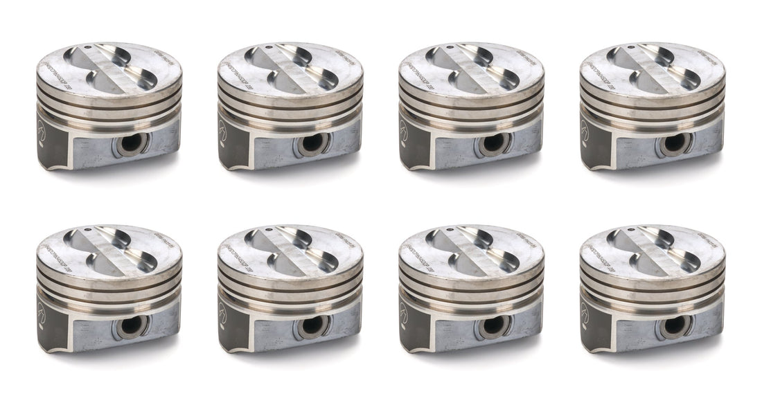 8 PK SET CAST PISTONS