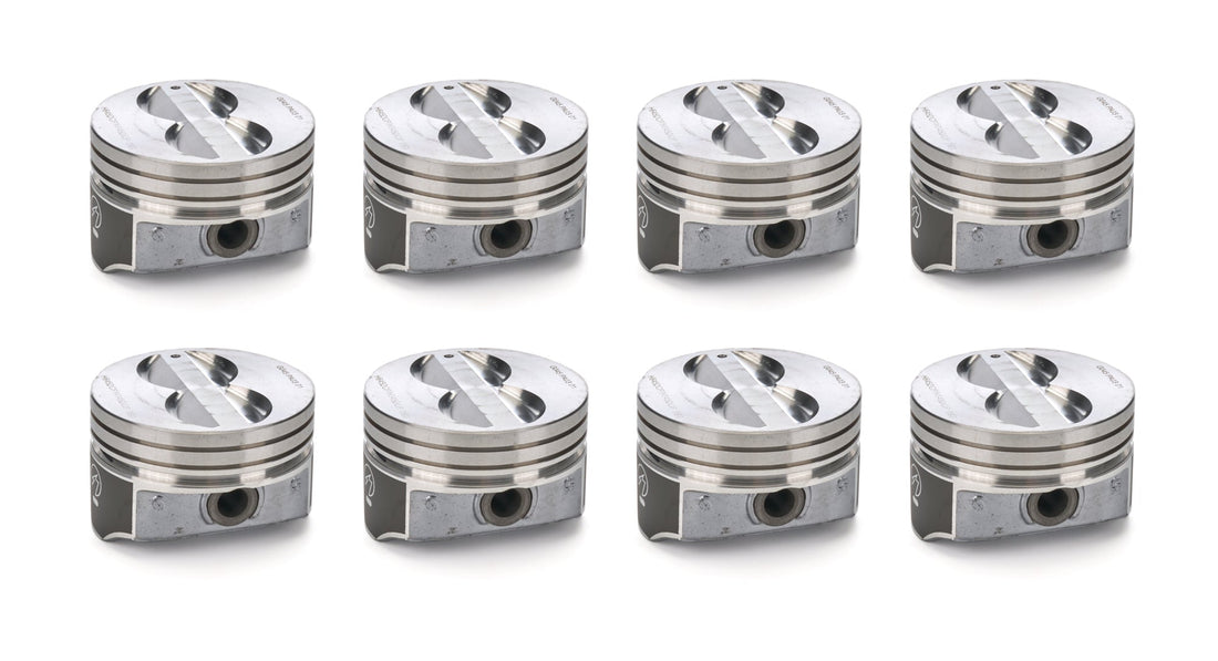 SBC Cast Piston Set - H345DCP60