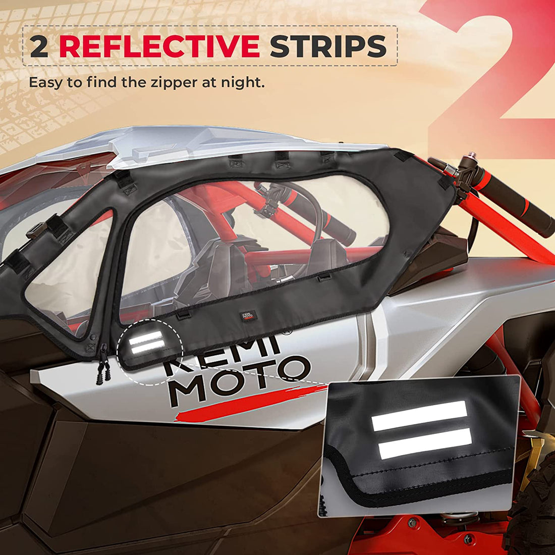 Windshield Set for Can-Am Maverick X3 / MAX - view 9