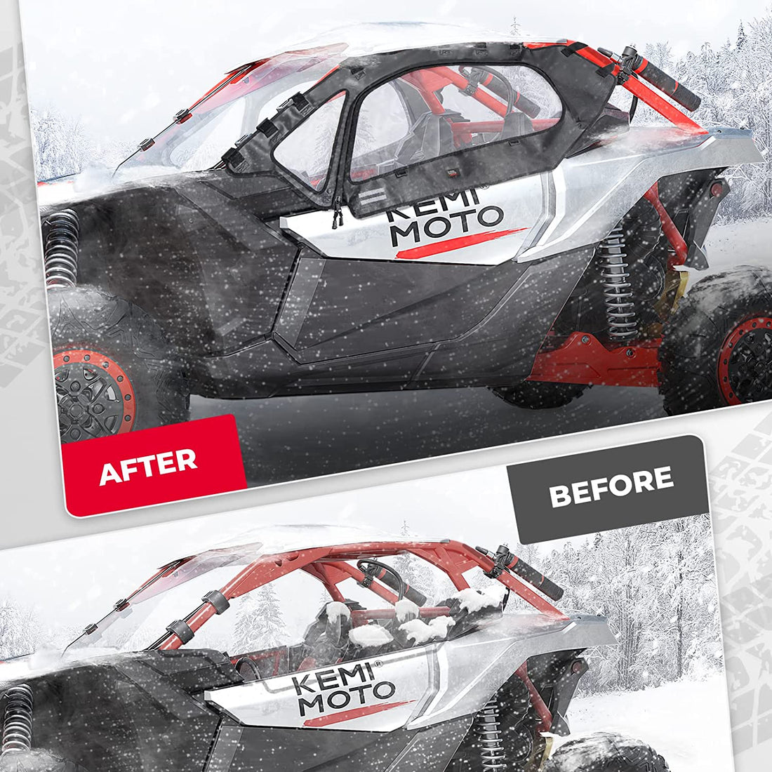 Windshield Set for Can-Am Maverick X3 / MAX - view 10