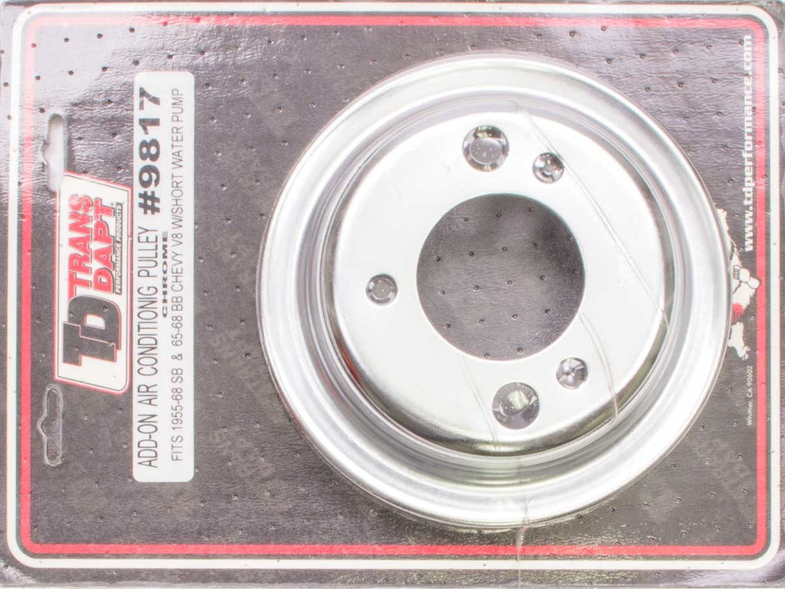 Pulley Big Block Chevy A/C Add-o - 9817