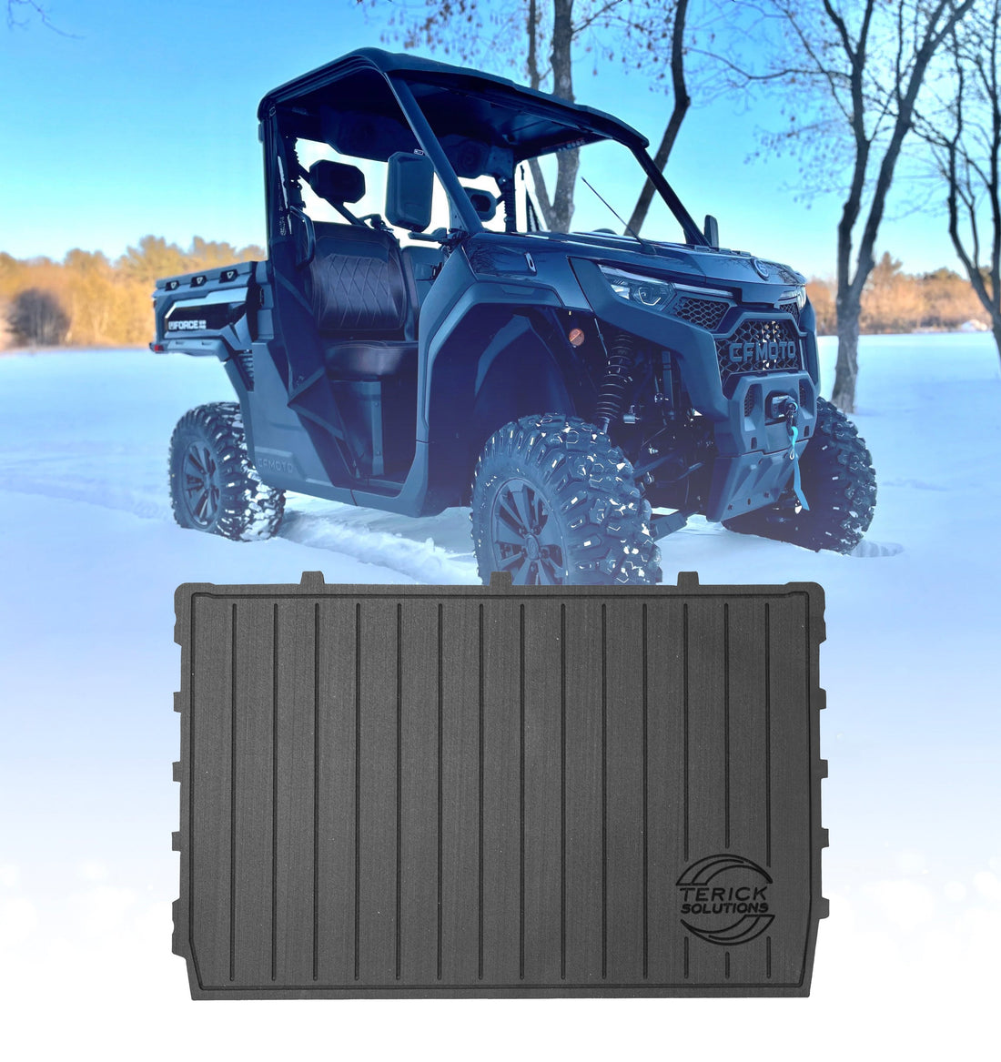 Terick Rubber Floor Mats for CFMOTO U10 Pro