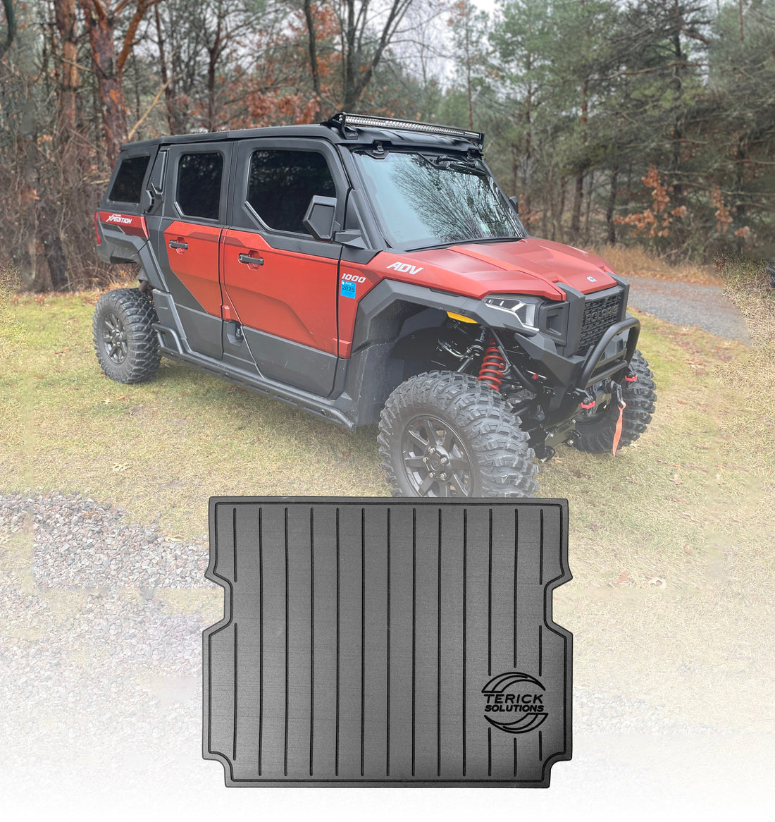 Terick Rubber Floor Mats for Polaris Xpedition