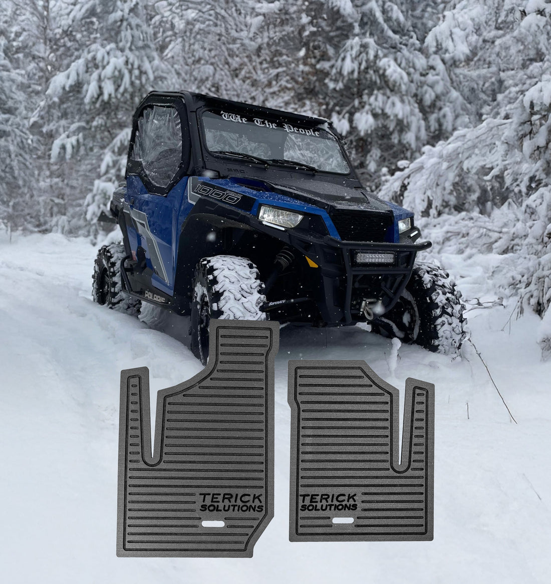Terick Rubber Floor Mats for Polaris General
