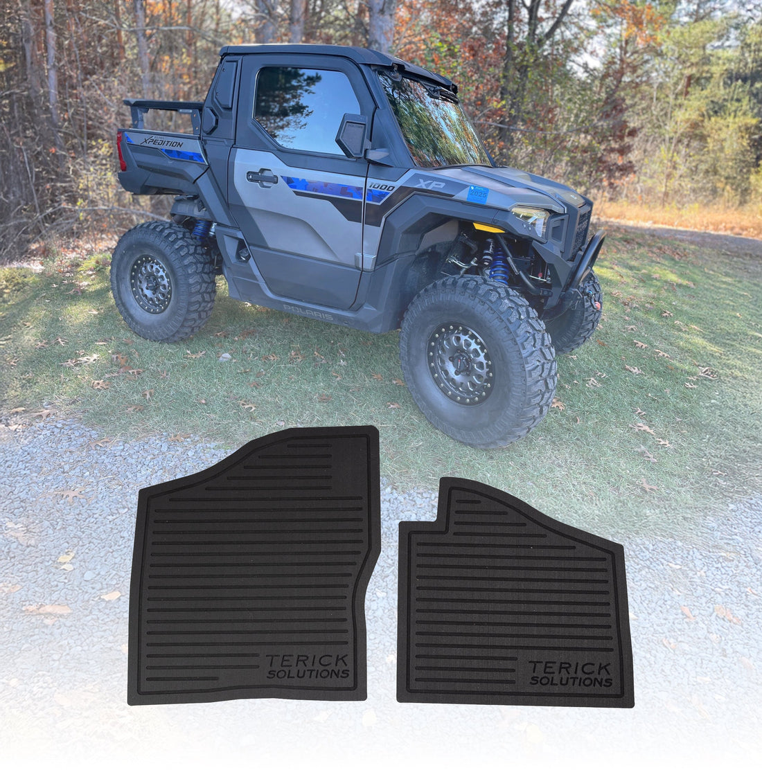 Terick Rubber Floor Mats for Polaris Xpedition