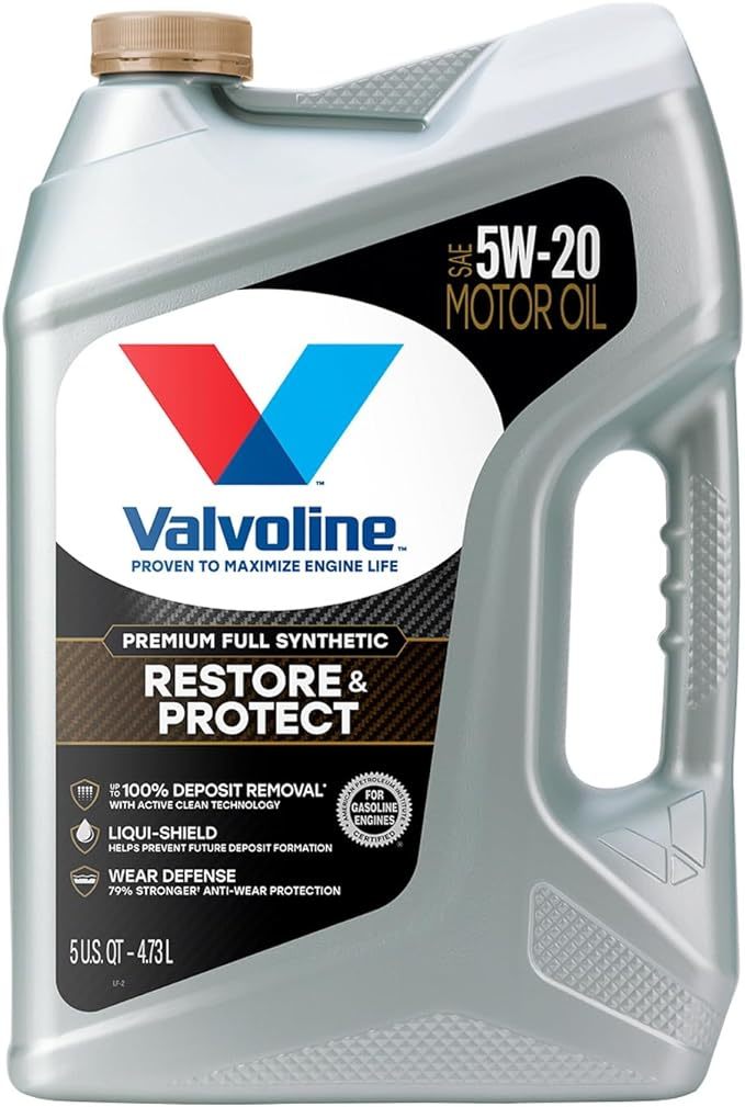 5w20 Motor Oil Restore & Protect 5 Quart Bottle - 904562