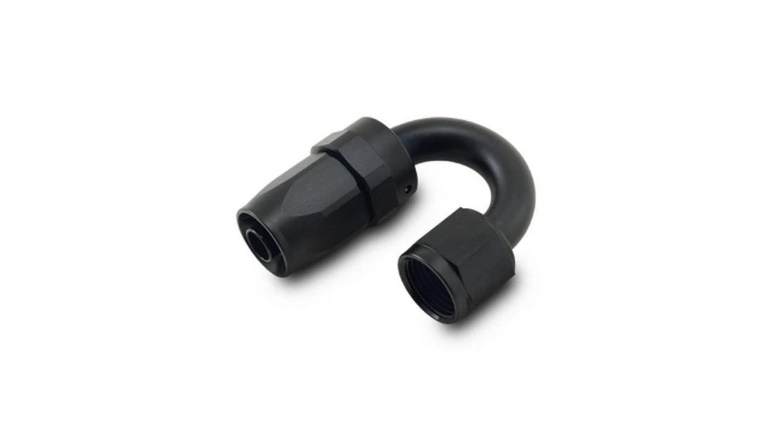 Aluminum. 180 Deg. Hose End Fit. - 21820