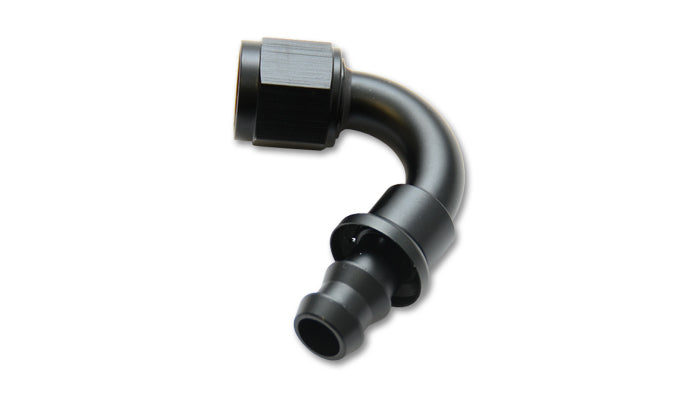 -6AN Push-On 120 Degree Hose End Elbow Fitting - 22206