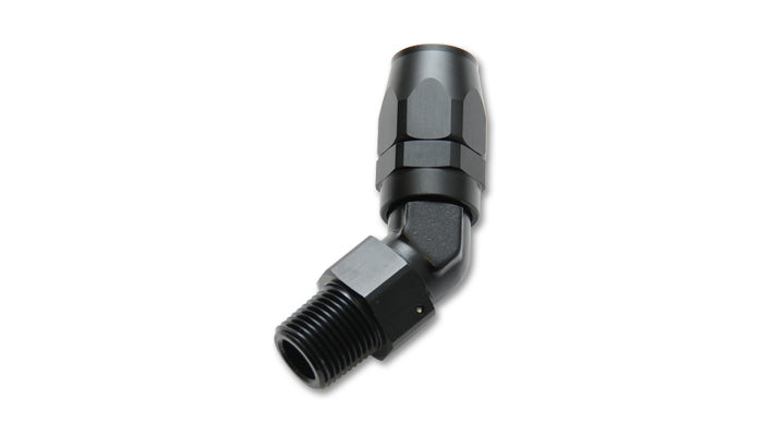 -10AN Male 1/2in NPT 45 Degree Hose End Fitting - 26407
