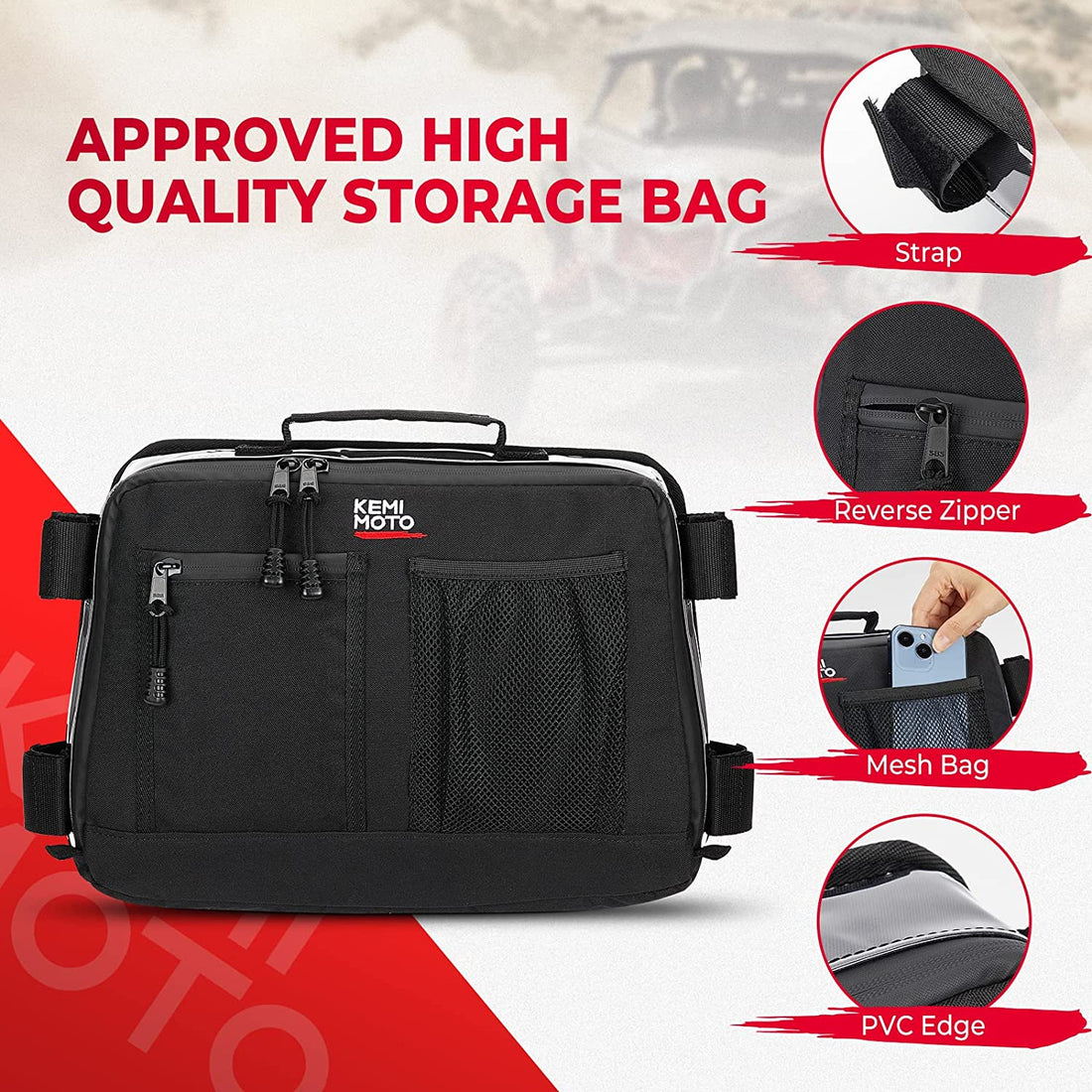 Front & Roof Storage Bags for Can-Am Maverick X3 - view 8