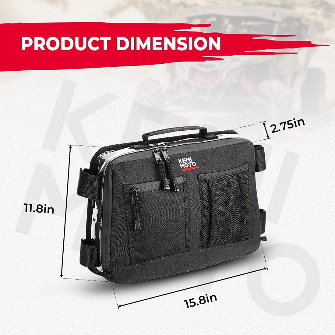 Front & Roof Storage Bags for Can-Am Maverick X3 - view 10