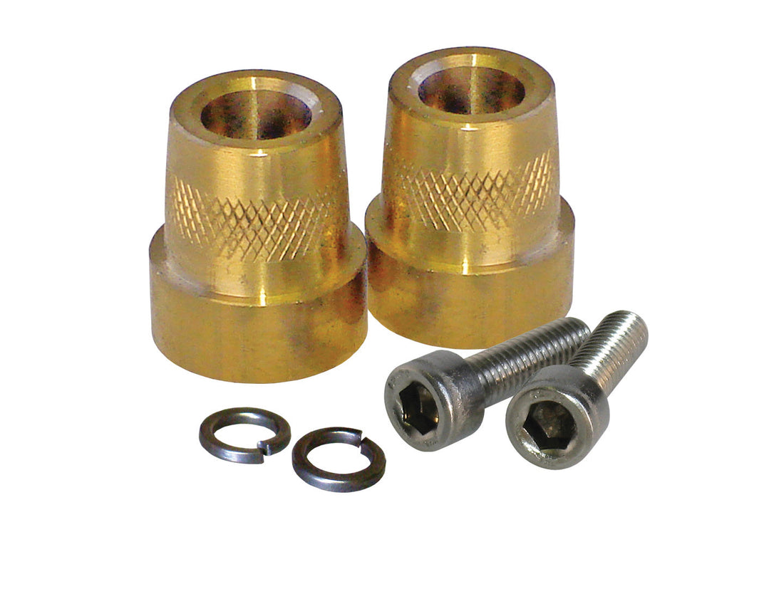 Tall Brass Post Adaptors 6mm - 586