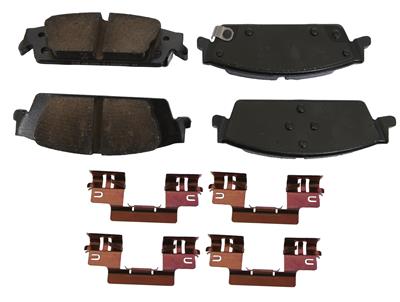 ACDelco Brake Pads, GM Genuine Parts, Rear, Cadillac, Chevrolet, GMC, Set - 85601646