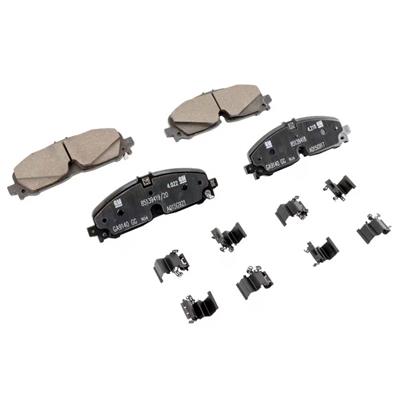 ACDelco Brake Pads, ACDelco GM Genuine Parts Disc Brake Pads, Carbon Fiber Ceramic, Integrally - 86822980