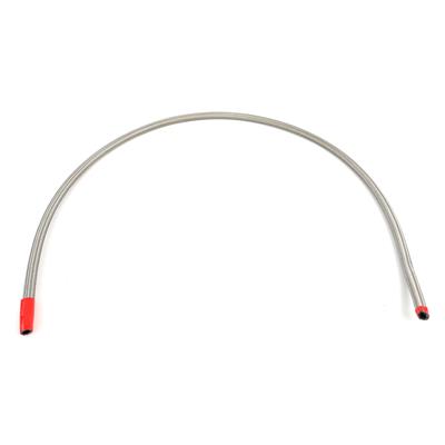 Aeromotive Hose, PTFE, Braided Stainless Steel, Natural, -8 AN, 4 ft. Length, Each - 15304