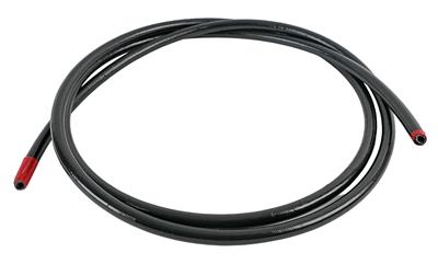 Aeromotive Hose, PTFE, Braided Stainless Steel, Black, -10 AN, 12 ft. Length, Each - 15329