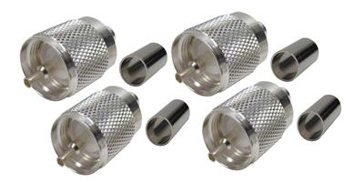 Amphenol RF UHF Male Crimp Connectors - 182102