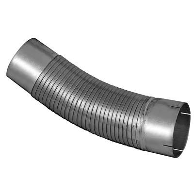 AP Exhaust Exhaust Flex Pipes, Exhaust Flex Tubing, Galvanized Steel, 4.00 in. Slip-on - 24654