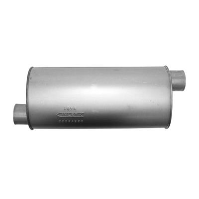 AP Exhaust Muffler, OE Replacement, Steel, Aluminized, Ford, 5.4, 6.8L, Each - 2493