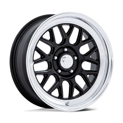 American Racing Wheels, VN516 G-Force, 18 x 8, Flow-Formed Aluminum, Gloss Black, Diamond Cut Lip - S1161