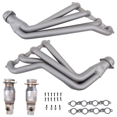 BBK Performance Headers, Full-Length, Long Tube, Steel, Titanium Ceramic Coated, 1 7/8 in. Primary - 4054