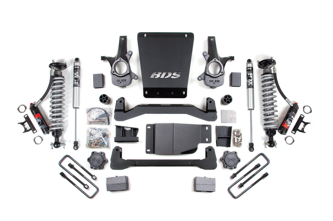 4 Inch Lift Kit | FOX Performance Elite Coil-Over | Chevy Silverado or GMC Sierra 1500 (07-13) 4WD