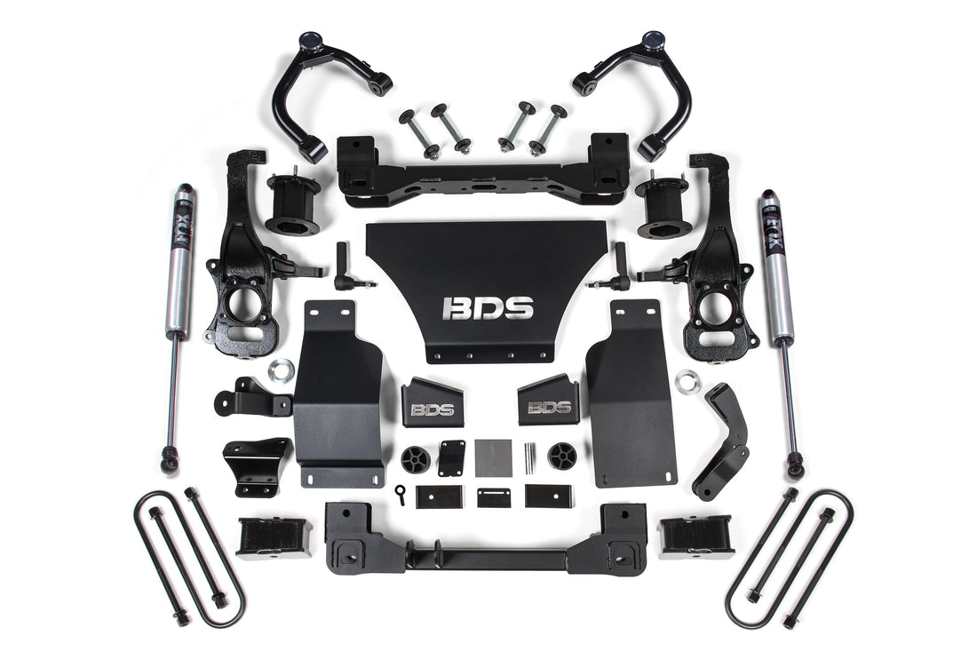4 Inch Lift Kit | Chevy Silverado or GMC Sierra 1500 (25-26) 4WD | Gas