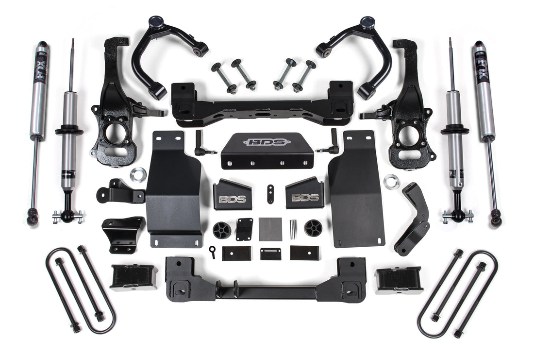 4 Inch Lift Kit | Chevy Silverado or GMC Sierra 1500 (25-26) 4WD | Diesel
