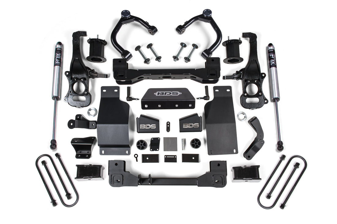 4 Inch Lift Kit | Chevy Silverado or GMC Sierra 1500 (25-26) 4WD | Diesel