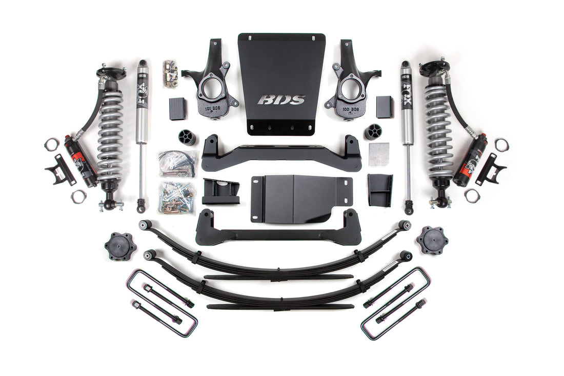 4 Inch Lift Kit | FOX Performance Elite Coil-Over | Chevy Silverado or GMC Sierra 1500 (07-13) 4WD