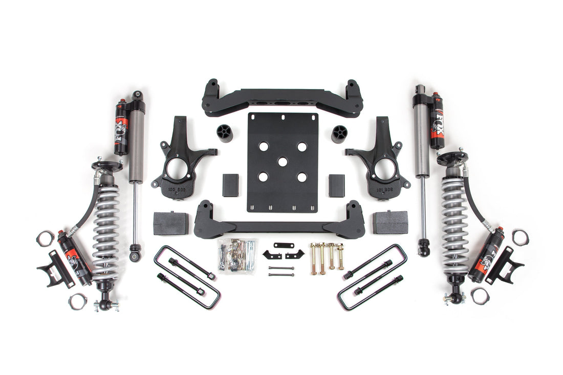 4 Inch Lift Kit | FOX Performance Elite Coil-Over | Chevy Silverado or GMC Sierra 1500 (07-13) 2WD