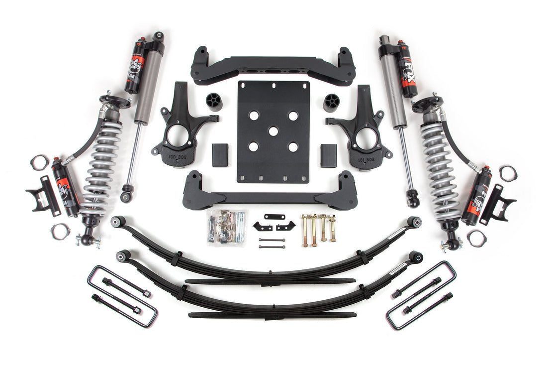 4 Inch Lift Kit | FOX Performance Elite Coil-Over | Chevy Silverado or GMC Sierra 1500 (07-13) 2WD