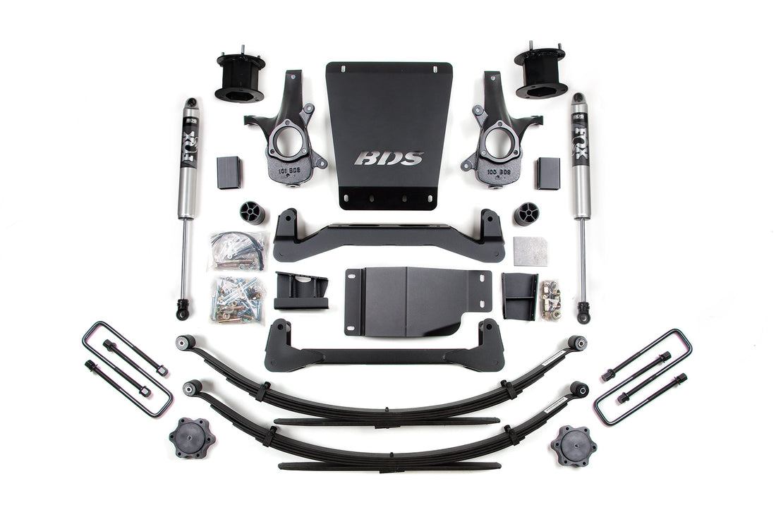 4.5 Inch Lift Kit | Chevy Silverado or GMC Sierra 1500 (07-13) 4WD