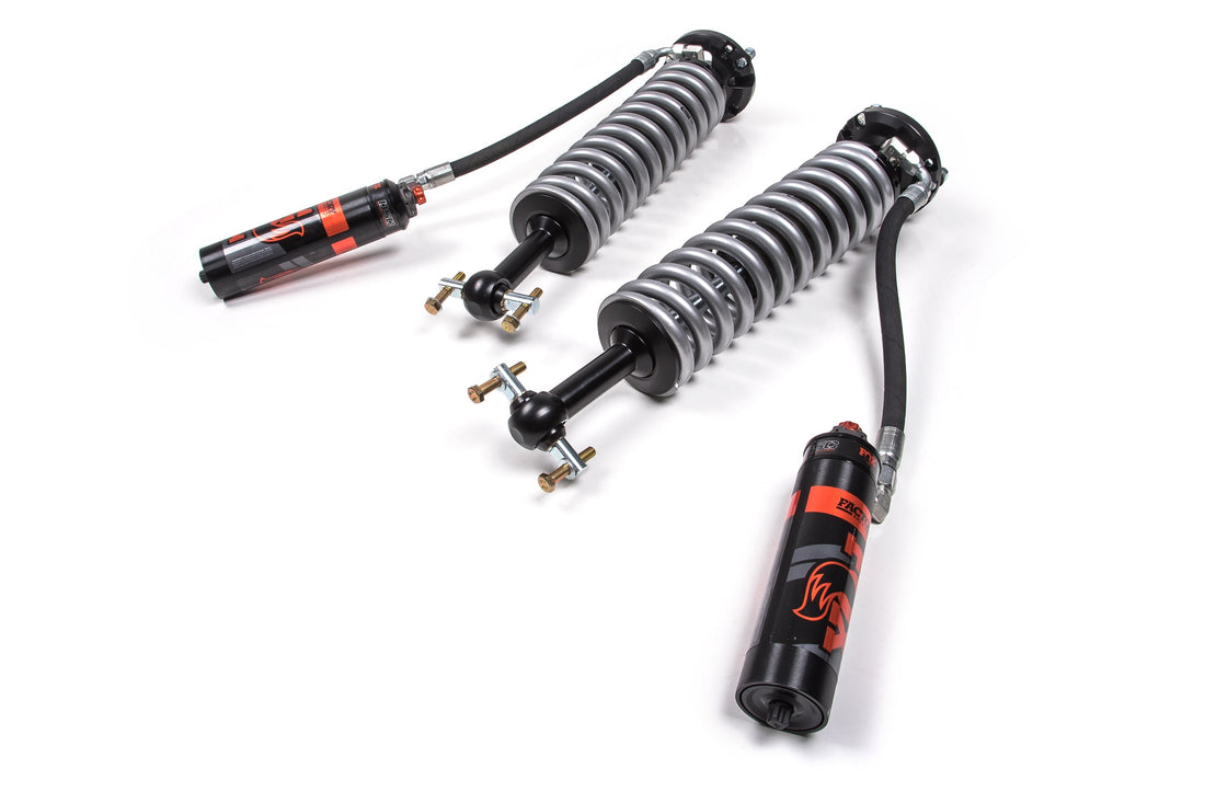 FOX 2.5 Coil-Over Shocks W/ DSC Reservoir Adjuster | 4 Inch Lift | Performance Elite Series | Chevy Silverado And GMC Sierra 1500 (19-26)